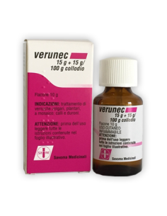 Verunec*collodio Soluz Cutanea 15 G + 15 G/100 G