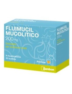 Fluimucil Mucolitico*30 Bust Grat 200 Mg