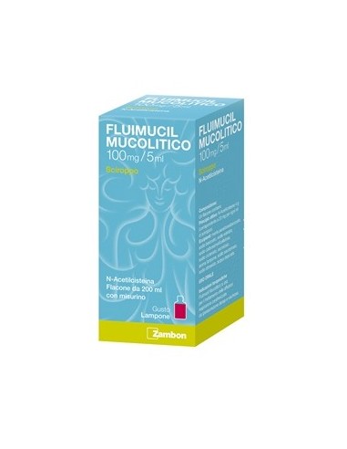 Fluimucil Mucolitico*scir 200 Ml 100 Mg/5 Ml