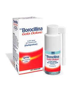 Neoborocillina Gola Dolore*1 Flaconcino Spray 15 Ml Menta