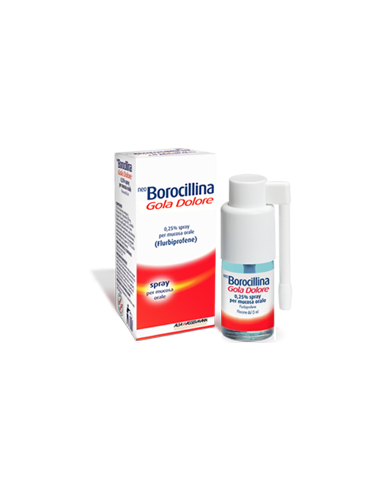 Neoborocillina Gola Dolore*1 Flaconcino Spray 15 Ml Menta