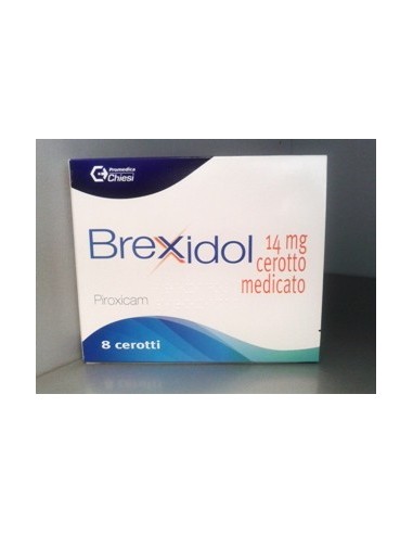 Brexidol*8 Cerotti Medicati 14 Mg