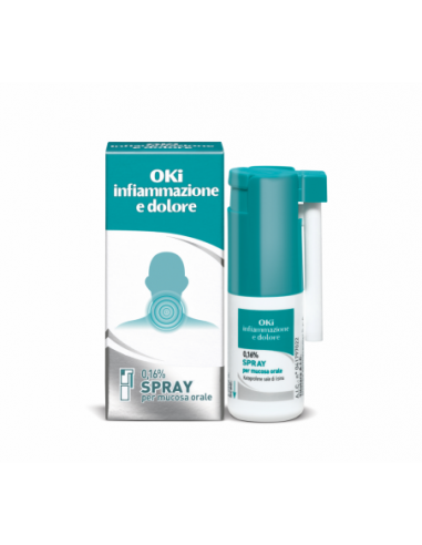 Oki Infiammazione E Dolore*spray Mucosa Orale 15 Ml 0,16%