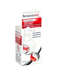 Benactivdol Gola*spray Mucosa Orale 15 Ml 8,75 Mg/dose