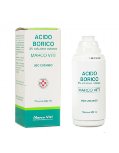 Acido Borico (marco Viti)*soluz Cutanea 500 Ml 3%