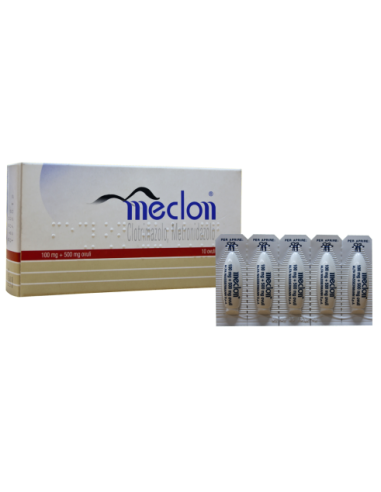 Meclon*10 Ovuli Vag 100 Mg + 500 Mg