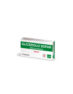 Glicerolo (sofar)*ad 18 Supp 2.250 Mg