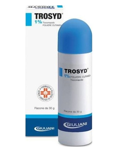 Trosyd*polv Cutanea 30 G 1%