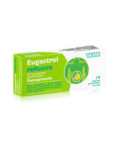 Eugastrol Reflusso*14 Cpr Gastrores 20 Mg