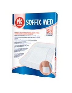 Cerotto Pic Soffix Med In Tnt Con Tampone Centrale Assorbente Sterile 10x30cm 1 Pezzo