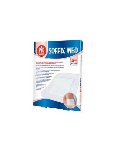 Cerotto Pic Soffix Med In Tnt Con Tampone Centrale Assorbente Sterile 10x30cm 1 Pezzo