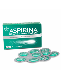 Aspirina Dolore E Infiammazione*20 Cpr Riv 500 Mg