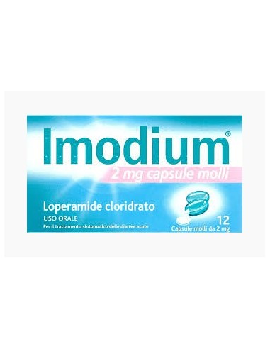 Imodium*12 Cps Molli 2 Mg