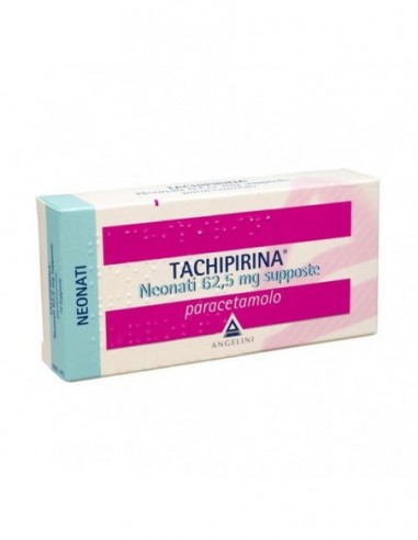 Tachipirina*neonati 10 Supp 62,5 Mg