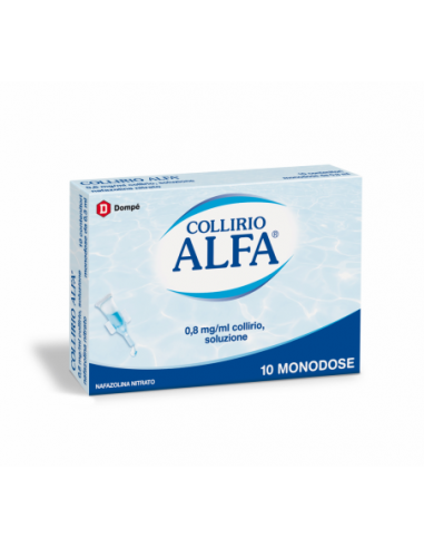 Collirio Alfa*10 Monodosi Collirio 0,3 Ml 0,8 Mg/ml