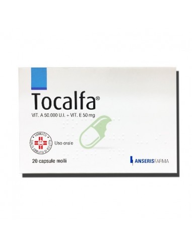 Tocalfa*20 Cps Molli 50.000 Ui+ 50 Mg
