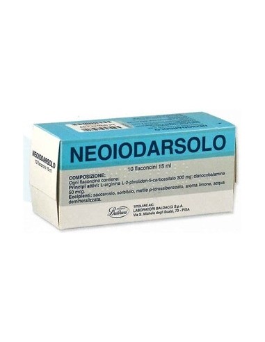 Neoiodarsolo*orale Soluz 10 Flaconcini 15 Ml
