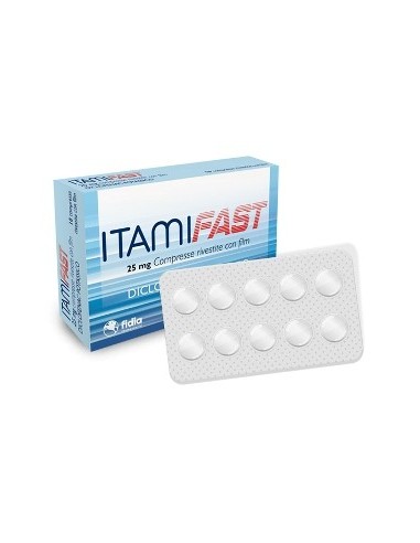 Itamifast*10 Cpr Riv 25 Mg