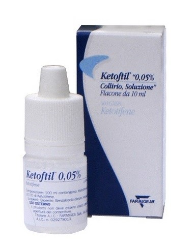 Ketoftil*collirio 10 Ml 0,5 Mg/ml