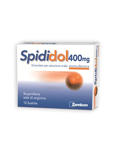 Spididol*orale Grat 12 Bust 400 Mg Aroma Albicocca