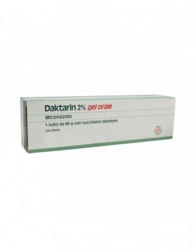 Daktarin*orale Gel 80 G 20 Mg/g