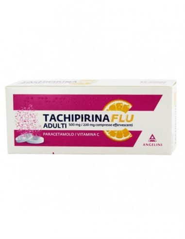 Tachipirinaflu*12 Cpr Eff 500 Mg + 200 Mg