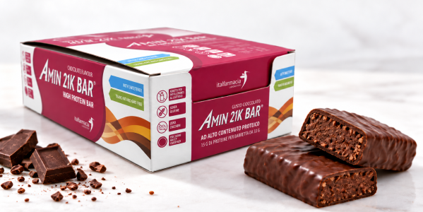 Amin 21K Barrette al Cioccolato: caratteristiche, valori nutrizionali e come utilizzarle